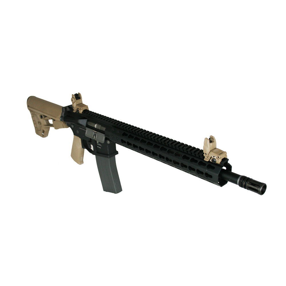 PTS Syndicate Airsoft PTS MEGA ARMS MKM AR15 Premium (GBB) Dark Earth-0