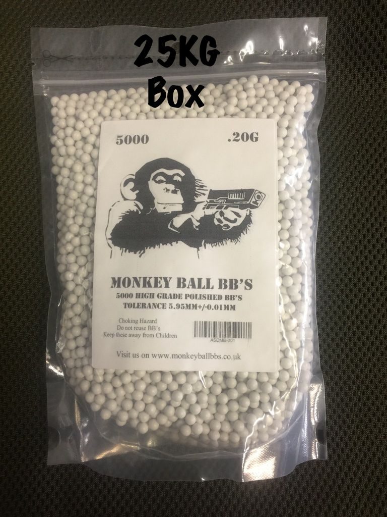0.2G 125,000RND MONKEYBALL BB'S 6MM-0