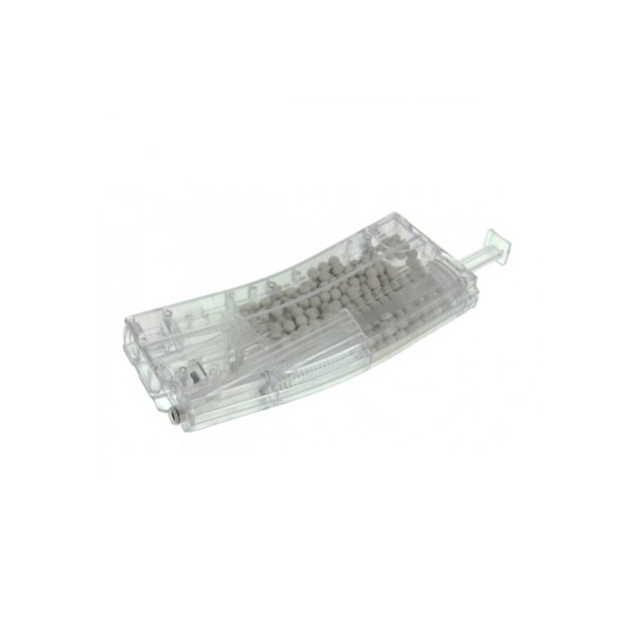 G&G Airsoft G&G 120 Mid Capacity Magazine Box of 5 (Black) GR16 / M4 with 420 Round Speed Loader-1144
