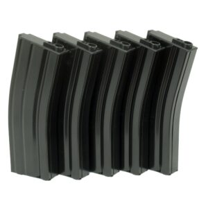 G&G Airsoft G&G 79 Round Magazine Box of 5 (Black) for GR16 / M4-0