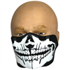 Viper Neoprene Half Face Mask - Skull-0