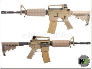 WE M4A1 GBB TAN-0