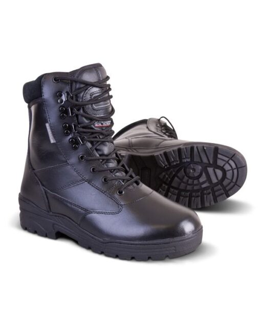 PATROL BOOTS BLACK ALL LEATHER-0