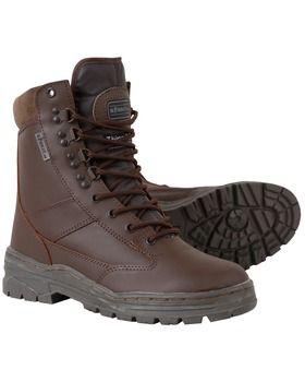 PATROL BOOTS BROWN ALL LEATHER-0