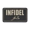 INFIDEL PATCH (BLACK)-0