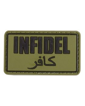 INFIDEL PATCH (OLIVE GREEN)-0