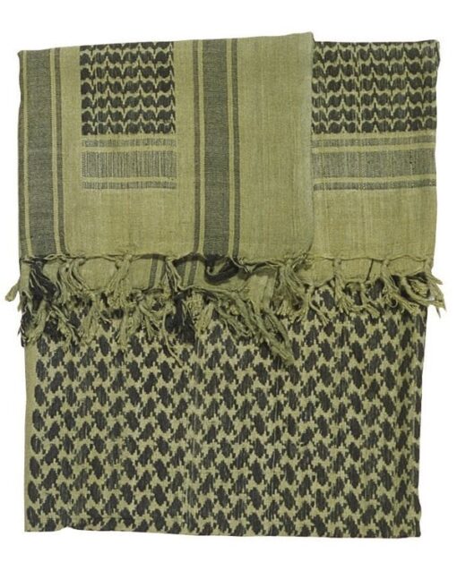 SHEMAGH - BLACK & GREEN-0