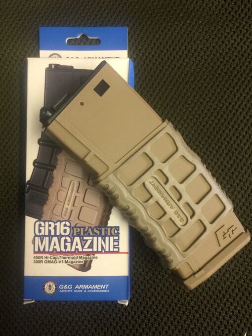 G&G GR16 MAGAZINE GMAG- V1 TAN-0