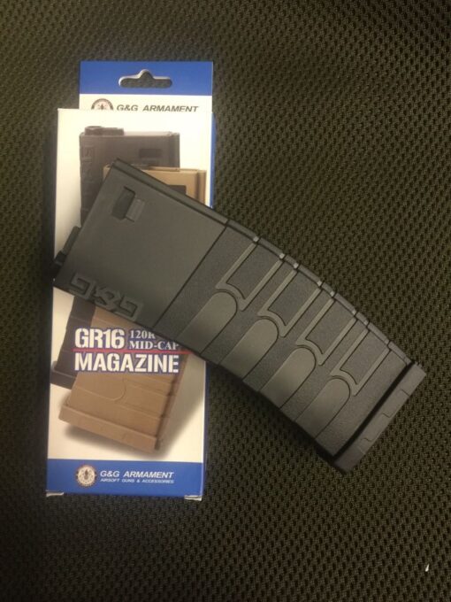 G&G GR16 MAGAZINE MID CAPS BLACK-0