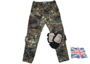 TMC FLECKTARN TROUSERS WITH KNEE PADS-0
