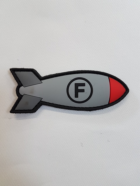 F Bomb Grey Patch-0