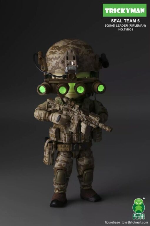 Figurebase 5 inch Seal Team 6 Rifleman Figure-0