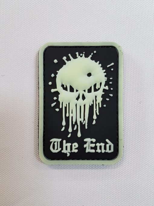Punisher glow in the dark Patch-0