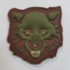 Wolf Olive Patch-0