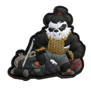 WORKOUT XFIT FITNESS PANDA WOD EDITION PATCH HIWEZ