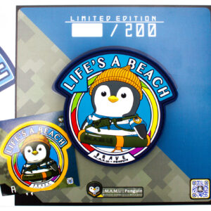 MAMU BRAVE PENGUIN RESCUE NAVY PATCH
