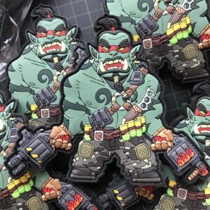 FOOM THE ORC WARLORD MYSTIC WARRIORS PATCH HIWEZ