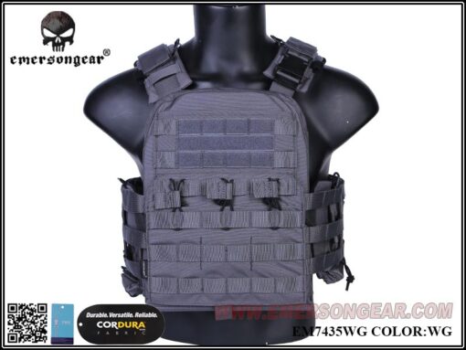EmersonGear Navy Cage Style Tactical Vest Grey