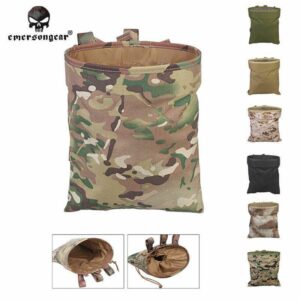 Emerson Tactical MOLLE Utility Magazine Dump Folding Pouch Recycling Bag Hunting