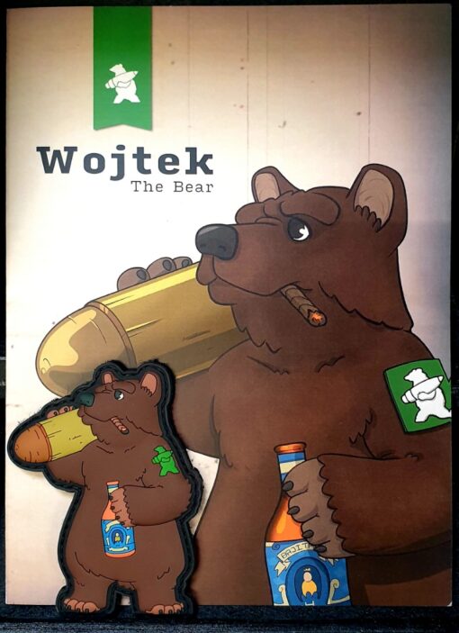 Hiwez Wojtek Bear PVC Patch #H009