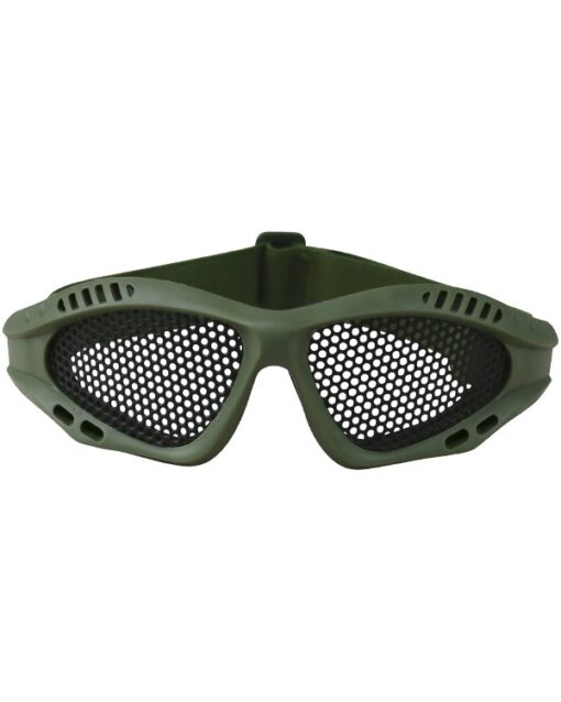 Tactical Mesh Glasses - Olive Green