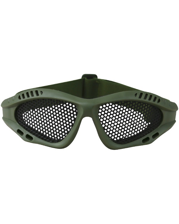 Tactical Mesh Glasses - Olive Green
