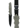 Tanto Plastic Airsoft Knife - Coyote