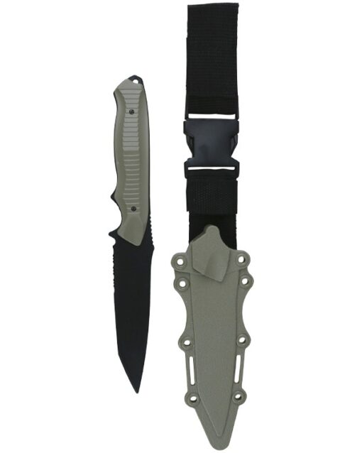 Tanto Plastic Airsoft Knife - Coyote