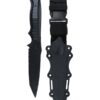 Tanto Plastic Airsoft Knife - Black
