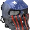 Skull Mesh Mask - USA