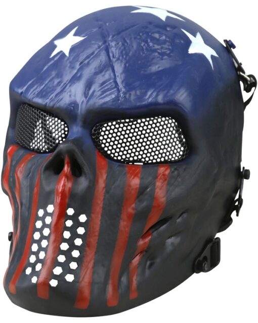 Skull Mesh Mask - USA
