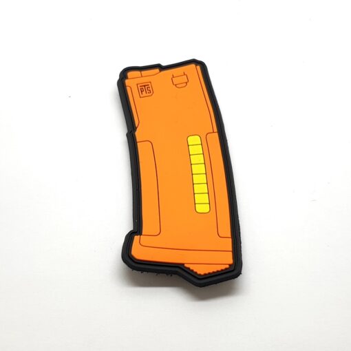 PTS 3'' Magazine EPM PVC Patch Orange