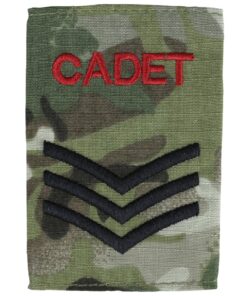 Cadet Rank Slides - Sergeant (pair)