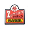 Zombies Old Fashioned Head Shots Morale Patch PVC Airsoft