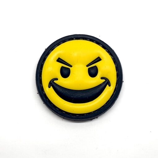 Yellow Smiley Emoji Smile Morale patch