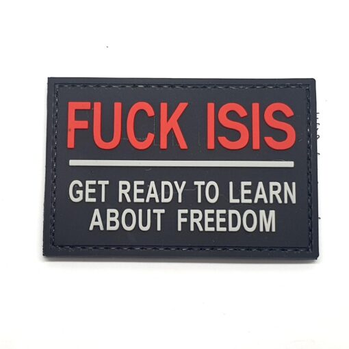 F**K Isis Tactical Morale Patch PVC Airsoft