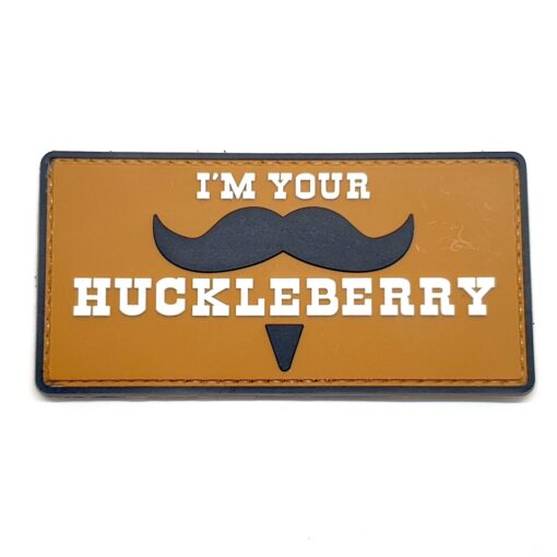I'm Your Huckleberry Moustache PV Patch