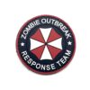 Zombie Outbreak Response Team PVC Patch (Red) #207