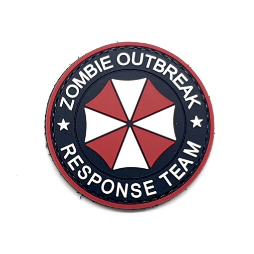 Zombie Outbreak Response Team PVC Patch (Red) #207
