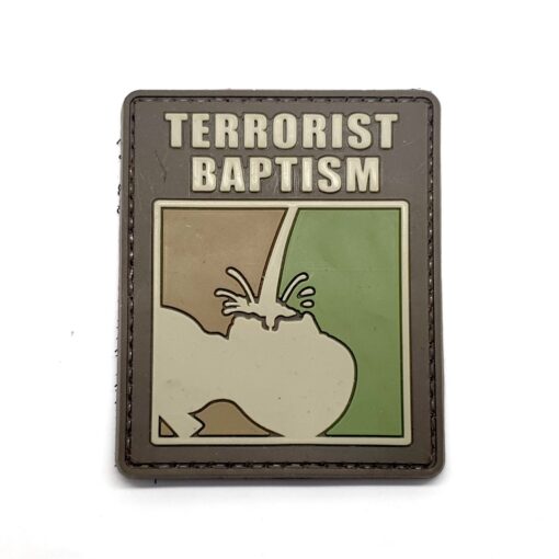 Terrorist Baptism PVC Patch