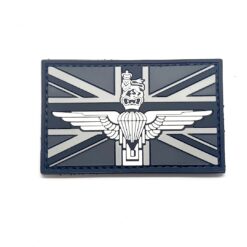 Paras UK Flag Black Tactical Morale Patch