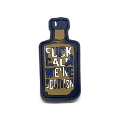 ''F**k calm, we're Scottish'' patch
