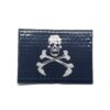 Reflective Skull and Crossbones Patch