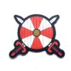Viking Shield and Swords Patch