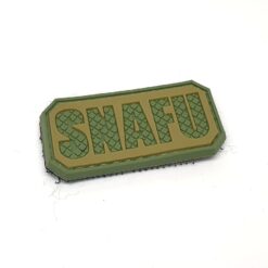 SNAFU Green Tactical Morale PVC Patch