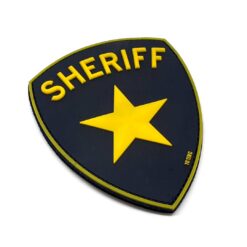 Sheriff Badge Tactical Morale PVC Patch