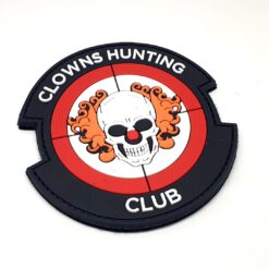 Clowns Hunting Club Red PVC Patch