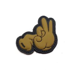 Finger Sign S*x PVC Patch