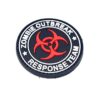 Zombie Outbreak PVC Patch Red