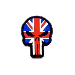 Punisher Skull British Flag Patch